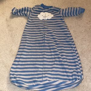 Carters fleece sleepsack, size medium
